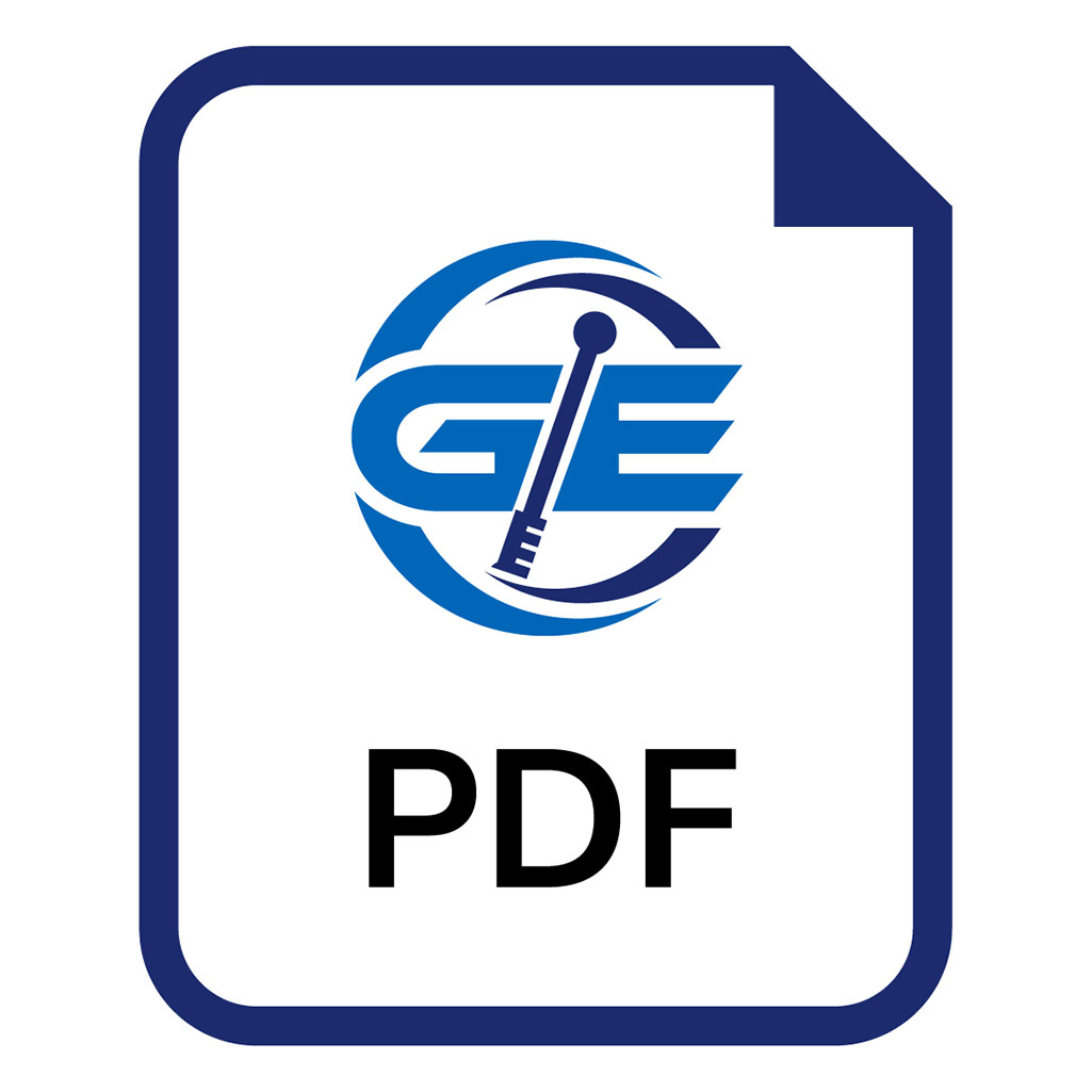 PDF icon with glass enterprises logo